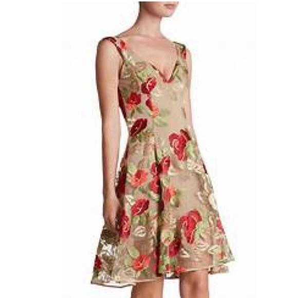 DRESS THE POPULATION Maya Dress - Picture 1 of 13